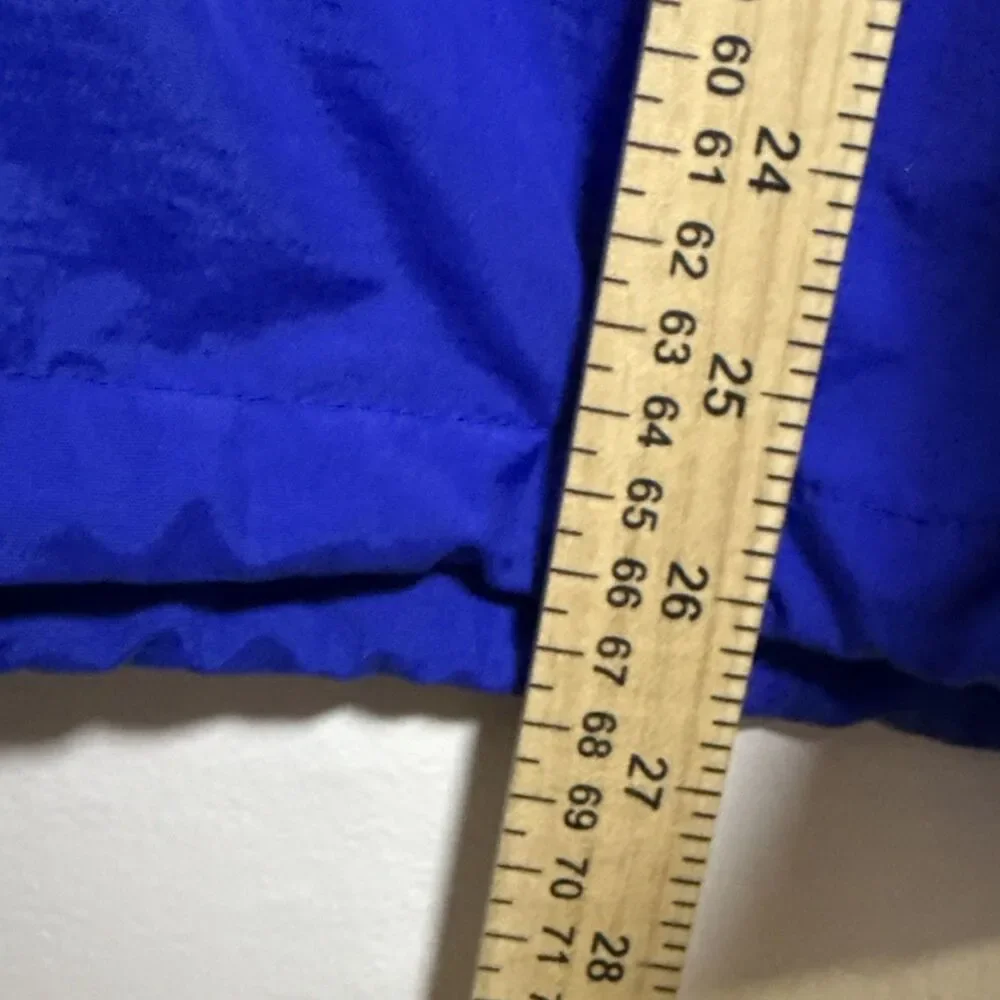 L.L. Bean Men's Rain Jacket Sz Large Blue Full Zip Vintage Windbreaker Outdoors